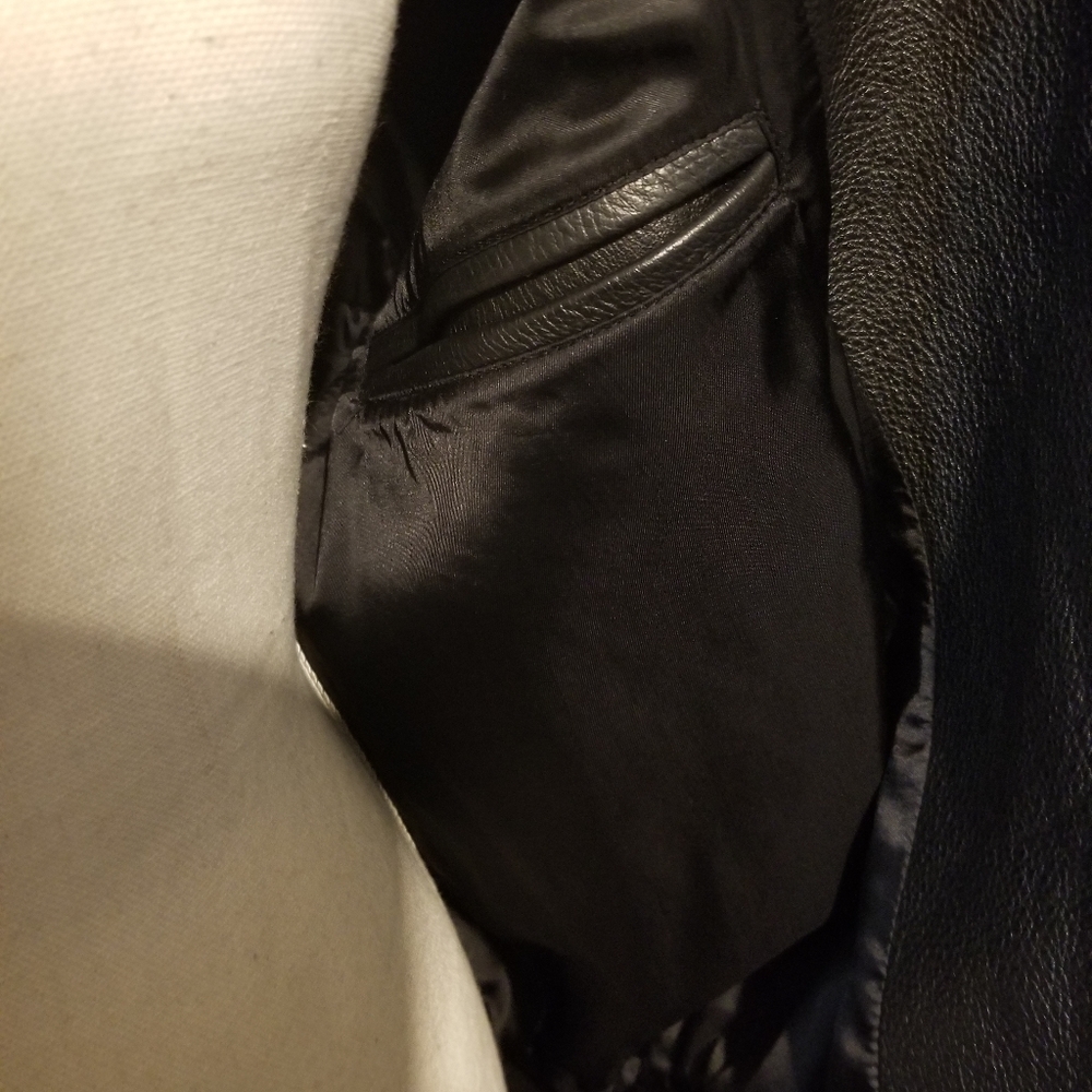 Gianni Versace Men's Leather Jacket - Picture 5 of 7